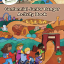 Cover of a Junior Ranger activity book.